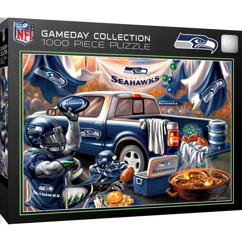 Obras-primas do quebra-cabeça NFL Seattle Seahawks 1000 peças