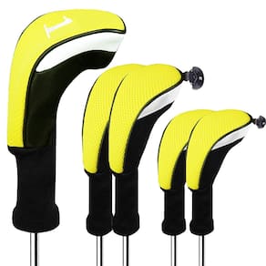 Conjunto de capas de cabeça para tacos de golfe FINGER TEN Woods Driver Fairway