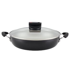 Antiaderente Pan Farberware Smart Control com tampa 28 cm preta
