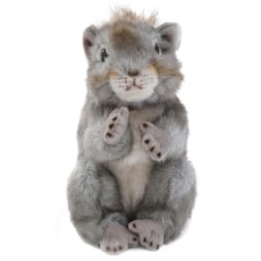 Bicho de pelúcia com esquilo de pelúcia Bearington Peanut 21cm