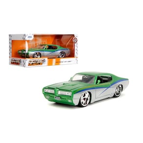 Carro fundido sob pressão Jada Toys Bigtime Muscle 1969 Pontiac GTO 1:24
