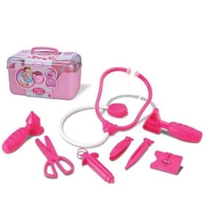 Conjunto de Médico Rosa Doutor e Cia - Roma Jensen - Maleta