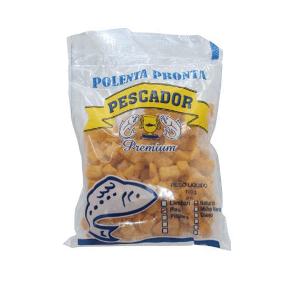 Isca De Pesca Massa Pronta Natural Polenta Para Piau