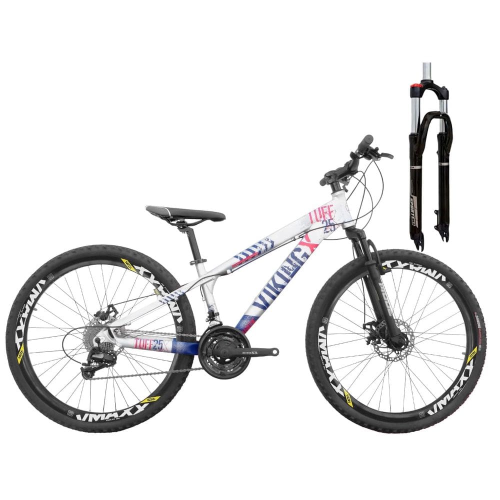 Bicicleta Aro 26 VikingX Tuff25 24v Freio Hidráulico Trava