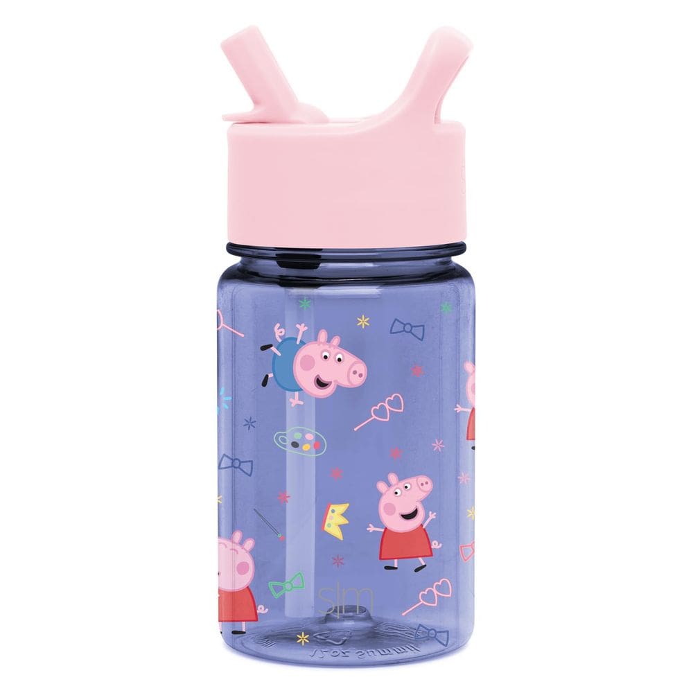 Garrafa de água Simple Modern Peppa Pig Kids 350 ml sem BPA