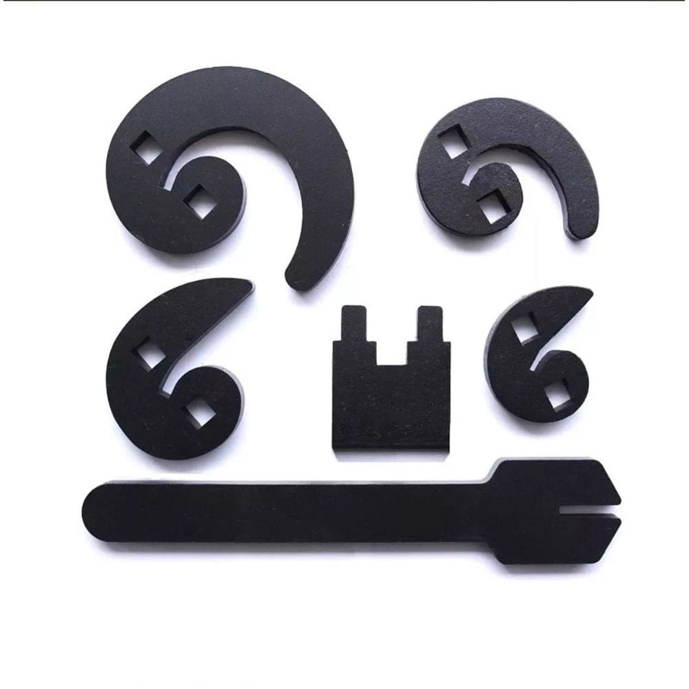 Gabarito Duplo para Torção - Arabesco - Ferro 1/8 e 3/16