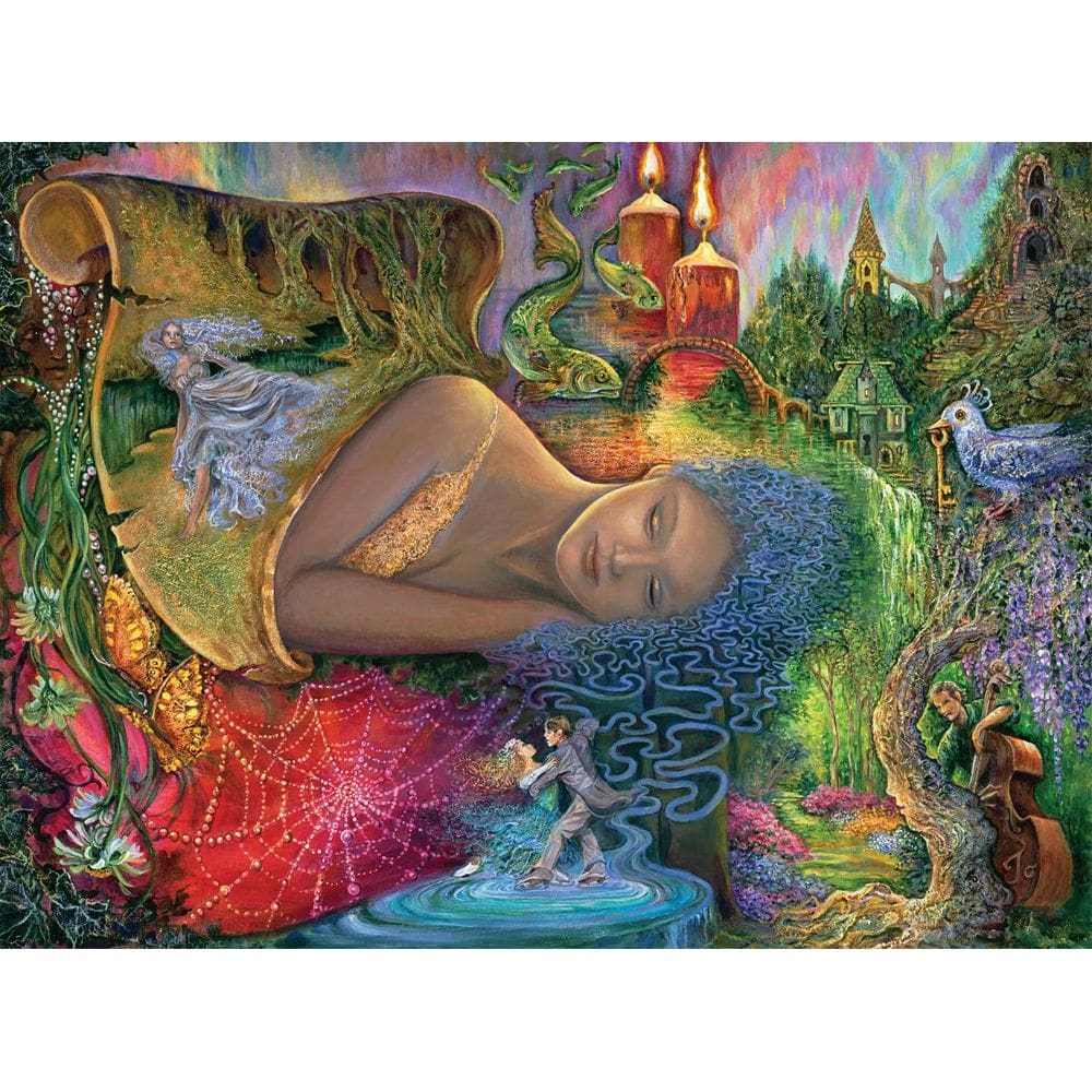 Quebra-cabeça Buffalo Games Josephine Wall Colorful Dreaming