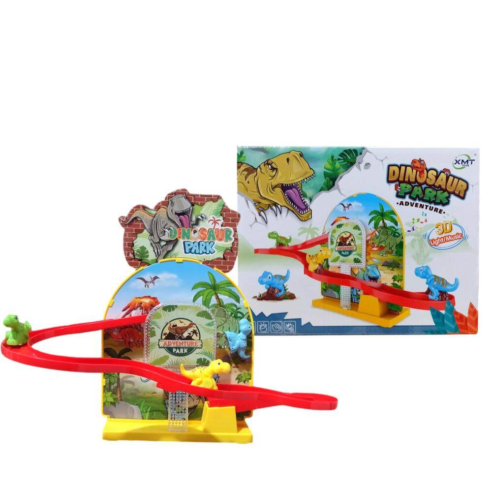 Escorregador Dinossauro com Ímã e Luzes - XMT Toys