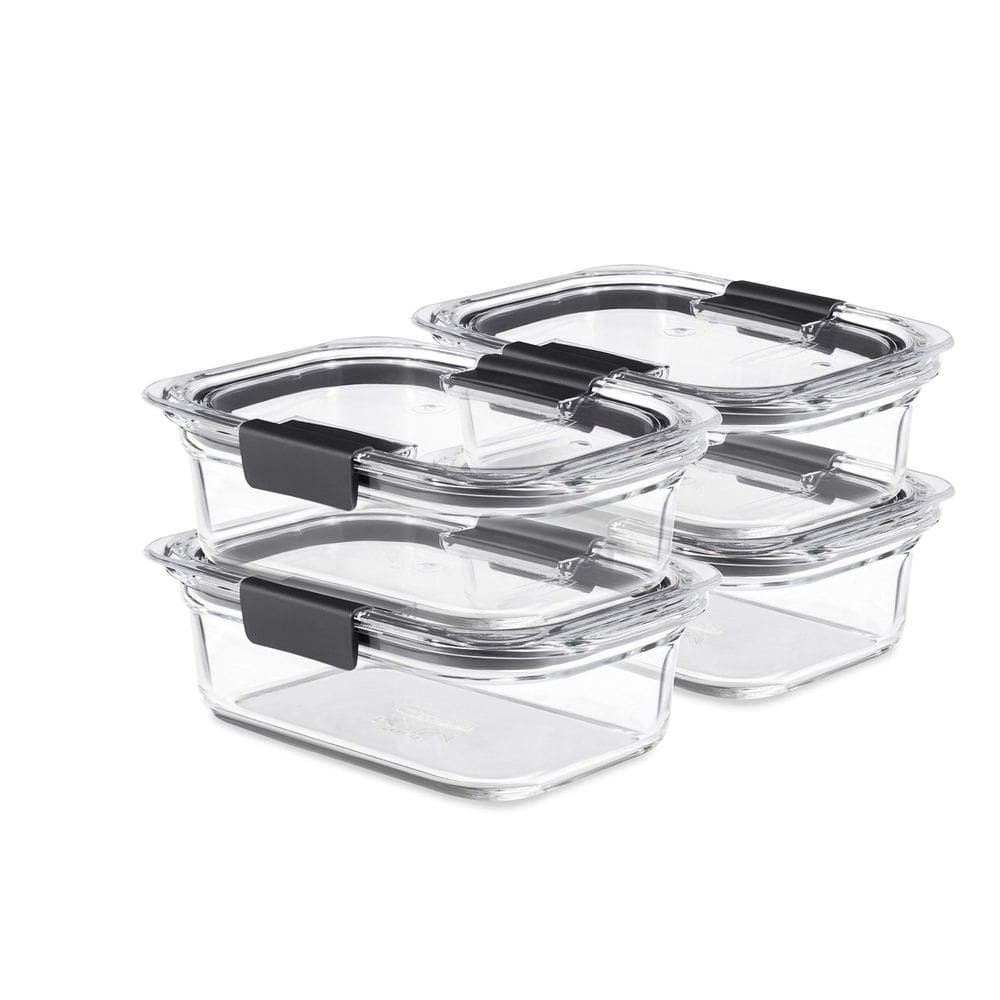 Recipientes para alimentos Rubbermaid Brilliance Glass 760 mL (3,2 xícaras)