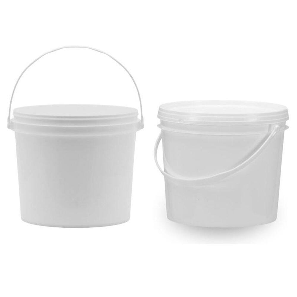 Balde Para Doces Lembrancinhas 1.8 Litros Branco 50 Pçs