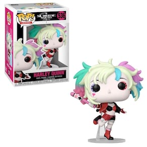 Boneco Funko Pop Esquadrão Suicida: Isekai - Arlequina