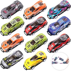 Pullback Flip Stunt Cars ArtCreativity para crianças (conjunto de 12)