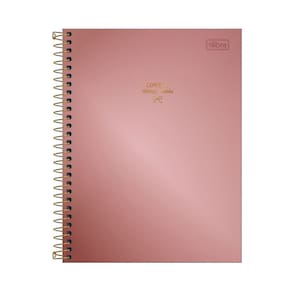 Caderno (COLEGIAL) Espiral West Village Metalizado 1 Matéria 80 Folhas Tilibra