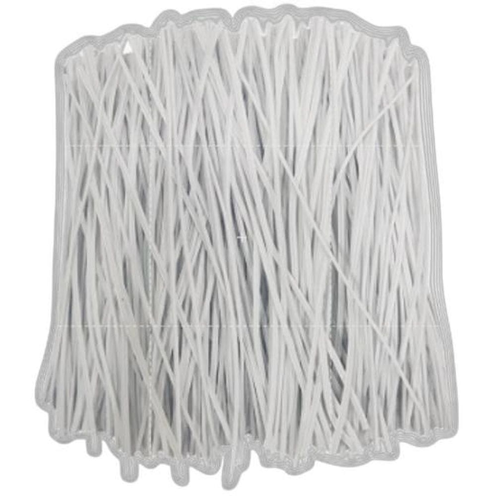 Amarrilho / Lacre / Fecho / Arame - 14Cm - 100 Und - Branco