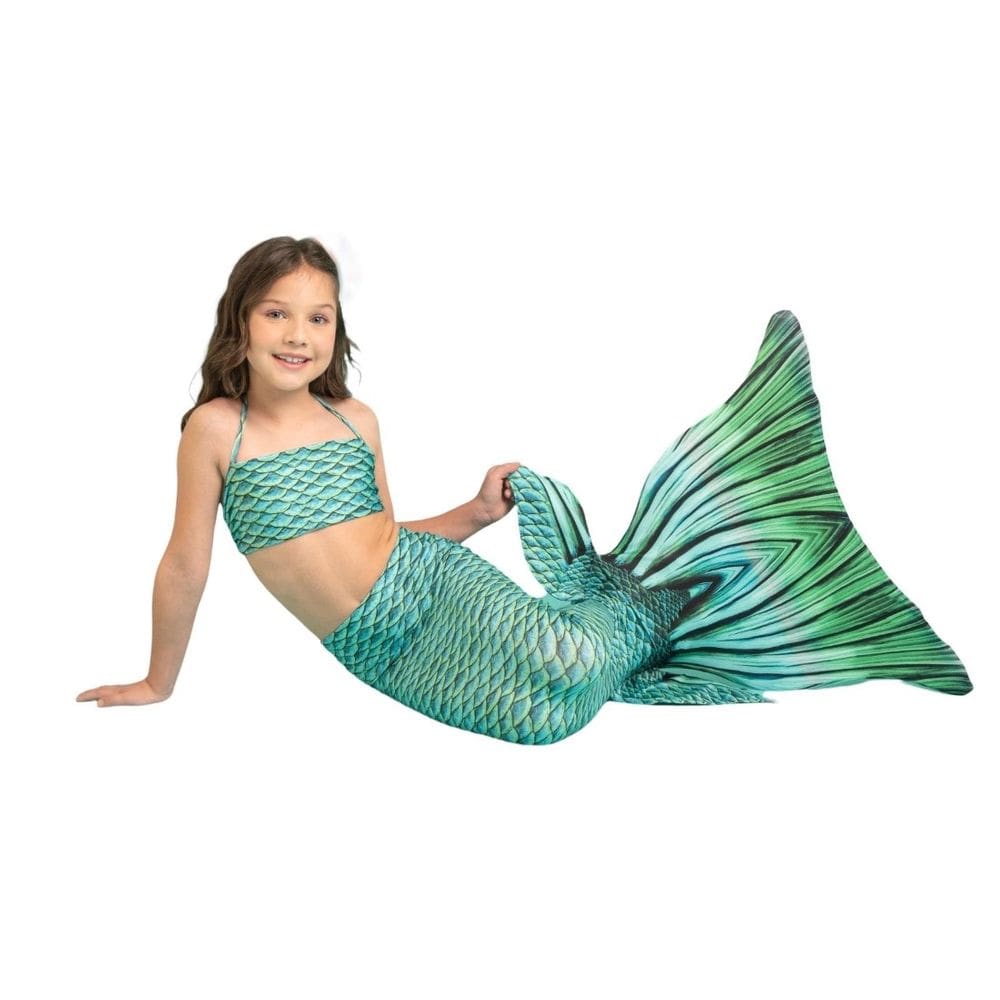 Cauda Sereia Completa Confortável p/ Nadar Nadadeira Valentina
