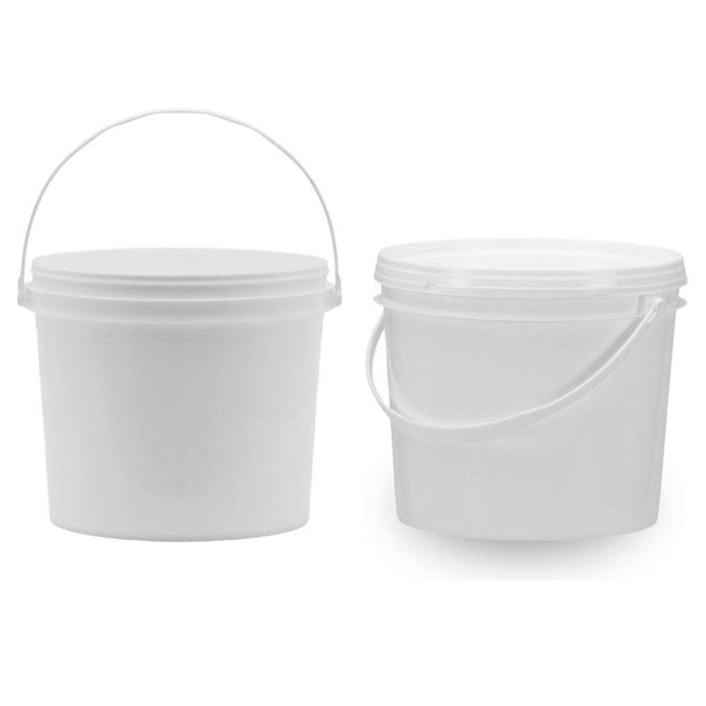 Balde Para Doces Lembrancinhas 1.8 Litros Branco 50 Pçs