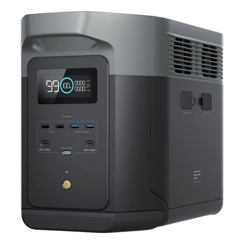 Delta 2 Max Estação De Energia Portátil Gerador Carregador Solar 220v USB 12V