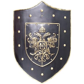 Escudo Medieval de parede em fibra - Decoração