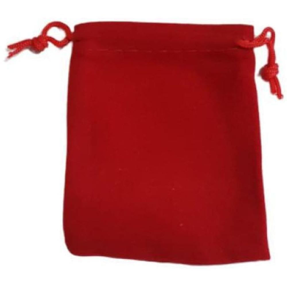 Saquinho Veludo p/ Brincos e Jóias 12x10cm - 25 Peças