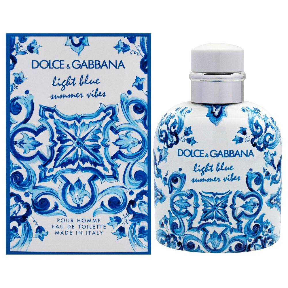 Perfume Dolce and Light Blue Summer Vibes para homens 12