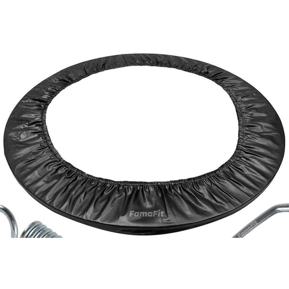 Capa Saia Proteção Jump + 30 Molas 8Cm + 15 Ganchos Bigode