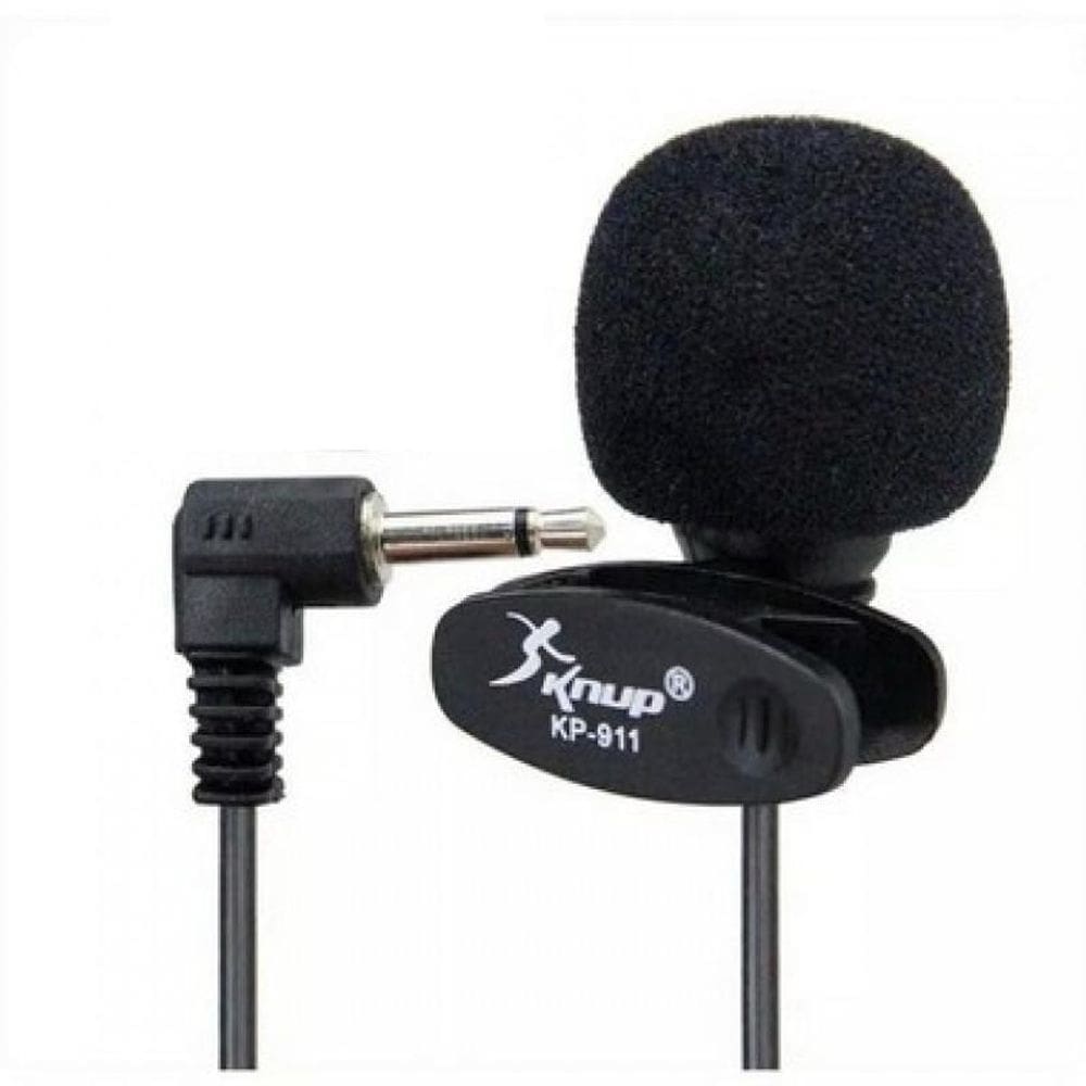 Microfone De Lapela Kp-911 - Knup