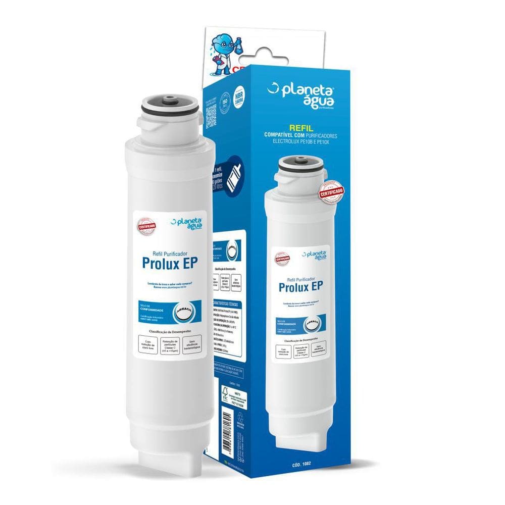 Kit 2 Refis Filtro Purificadores Água Eletrolux Pe10B Pe10X
