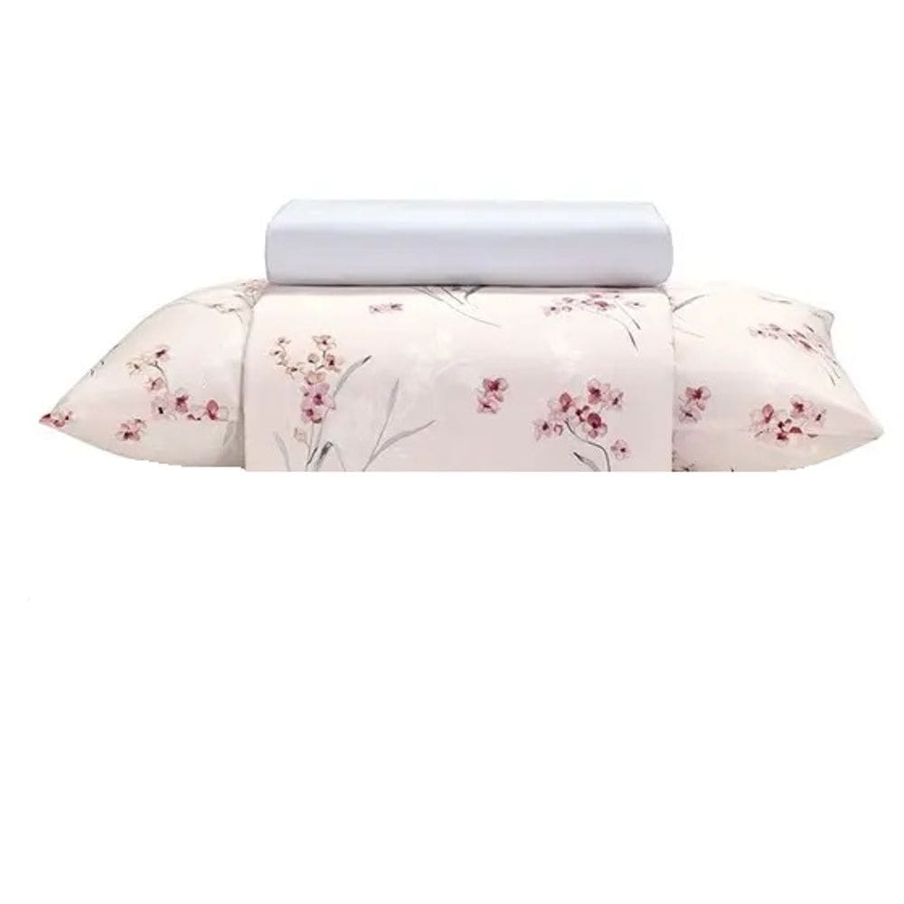 Jogo Cama Solteiro Döhler 150 Fios Provença Vanessa
