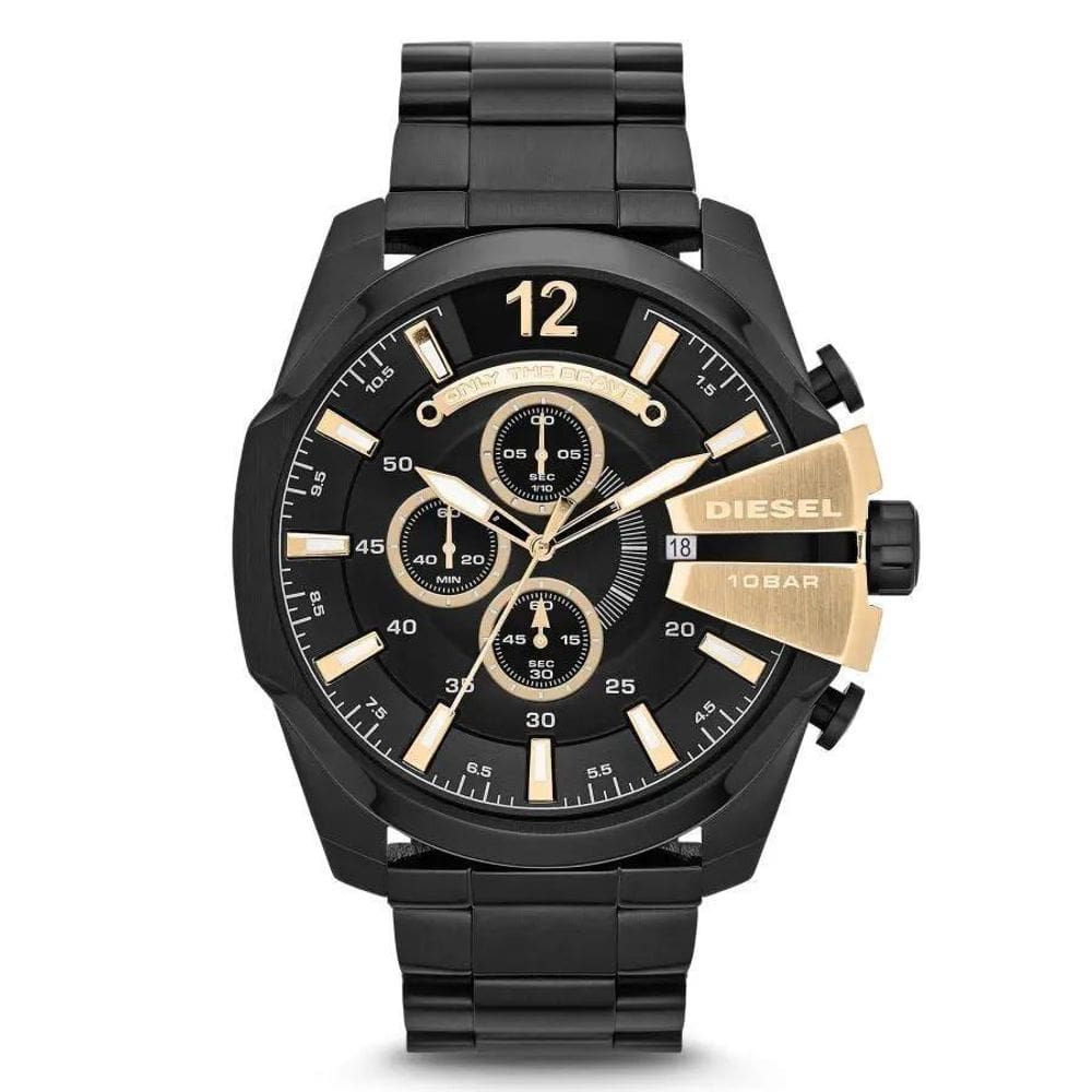 Relógio Masculino Disel Mega Chief Dz4338 Completo