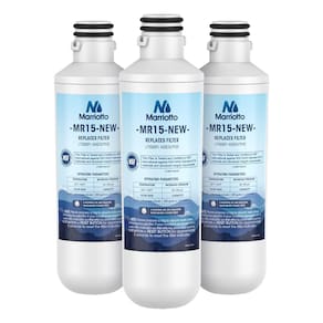 Filtro de água para geladeira MARRIOTTO LT1000PC ADQ747935 (pacote com 3)