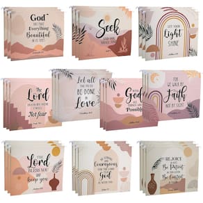 Pastas suspensas Janmini Bible, 30 unidades com abas ajustáveis