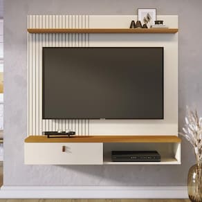 Painel Bancada Suspensa 1 Porta Tvs até 55 polegadas Íris