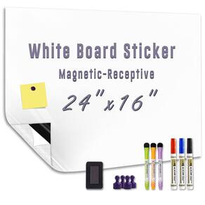 Adesivo de quadro branco HeatPomelo Magnetic 60x40cm com acesso.