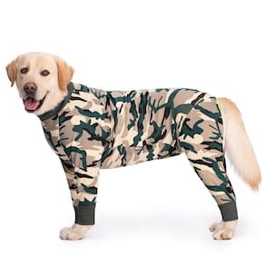 Roupa de recuperação cirúrgica canina Miaododo para cães de médio porte