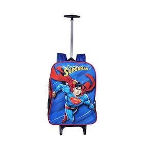 Mochila Super Homen Superman Rodinhas Infantil Crianças Aula
