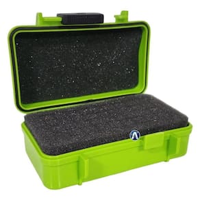 Patola Case Rígido Mp0004 Verde Fluorescente Com Espuma