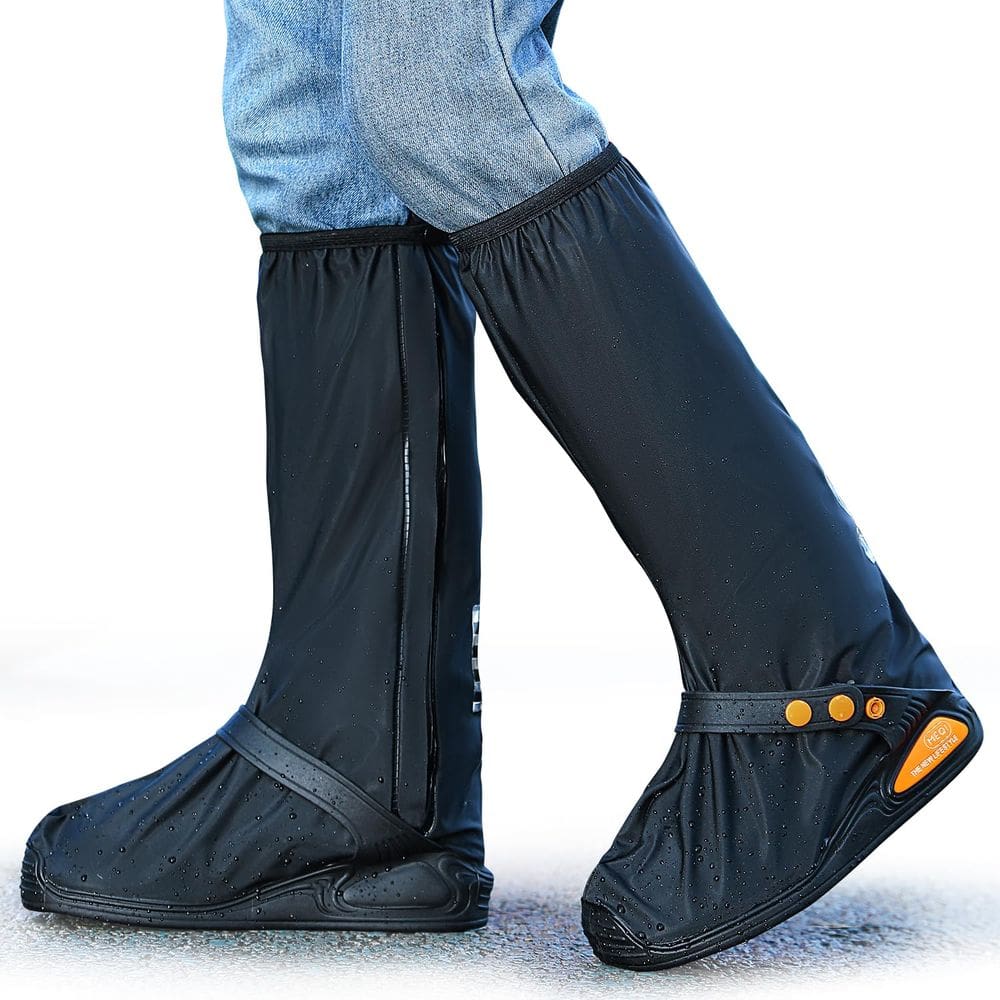 Capas de sapatos, capa de chuva impermeável MEQI para homens e mulheres
