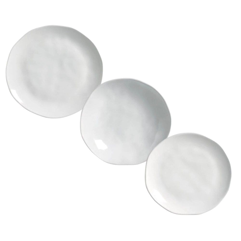 Jogo de Pratos 18 Peças Orgânico New White Porto Brasil