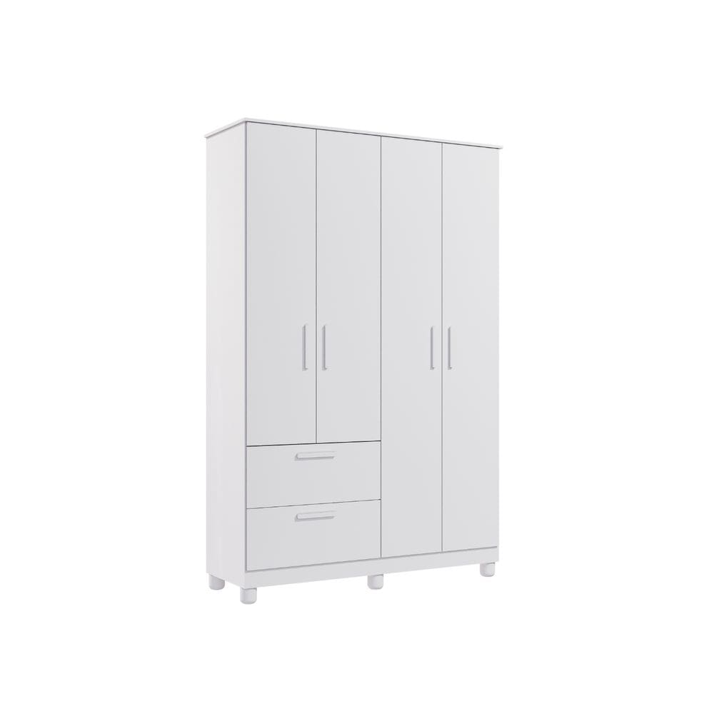 Guarda Roupa Infantil Permobili Jujuba 04 portas MDF