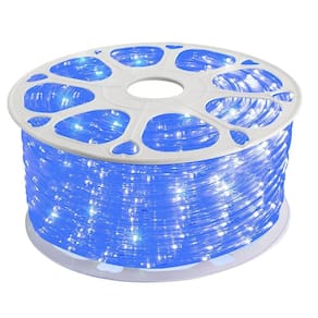 Fita Led SMD Direta Rolo 100 Metros Azul Dupla Face Perfil Gesso Sanca Sala Quarto Casa Decoraçao Iluminaçao