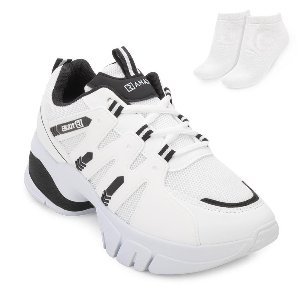 Tênis Chunky Sneakers Ramarim e Meia RM25-25801