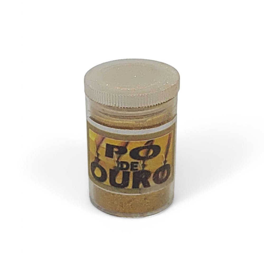 Pó de Ouro para Rituais Religiosos Proteção e Defesa 2 cm