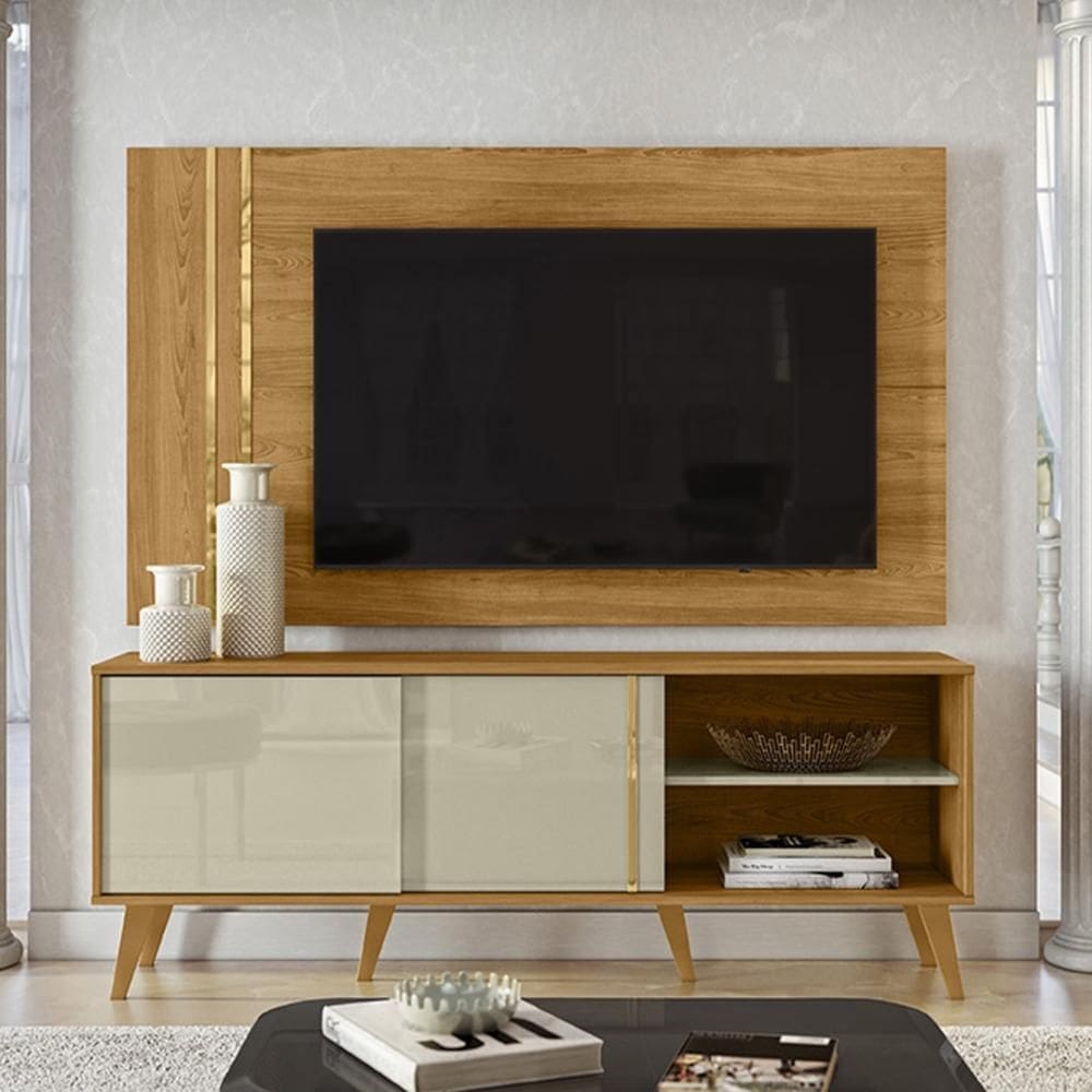 Rack Bancada e Painel para TV de 60 polegadas Cronos