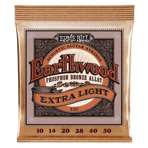 Kit 3X Enc V. Ernie Ball 010.050 Aço E. Slinky Ph. Bronze