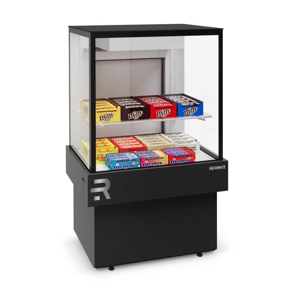 Vitrine Confeitaria Caixa 75 cm Vanguard Plus Tampo Aproveitável CVPC750 220V - Refrimate