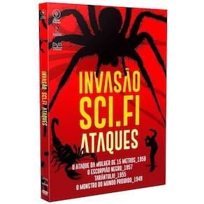 Dvd - Invasão Sci.Fi Ataques