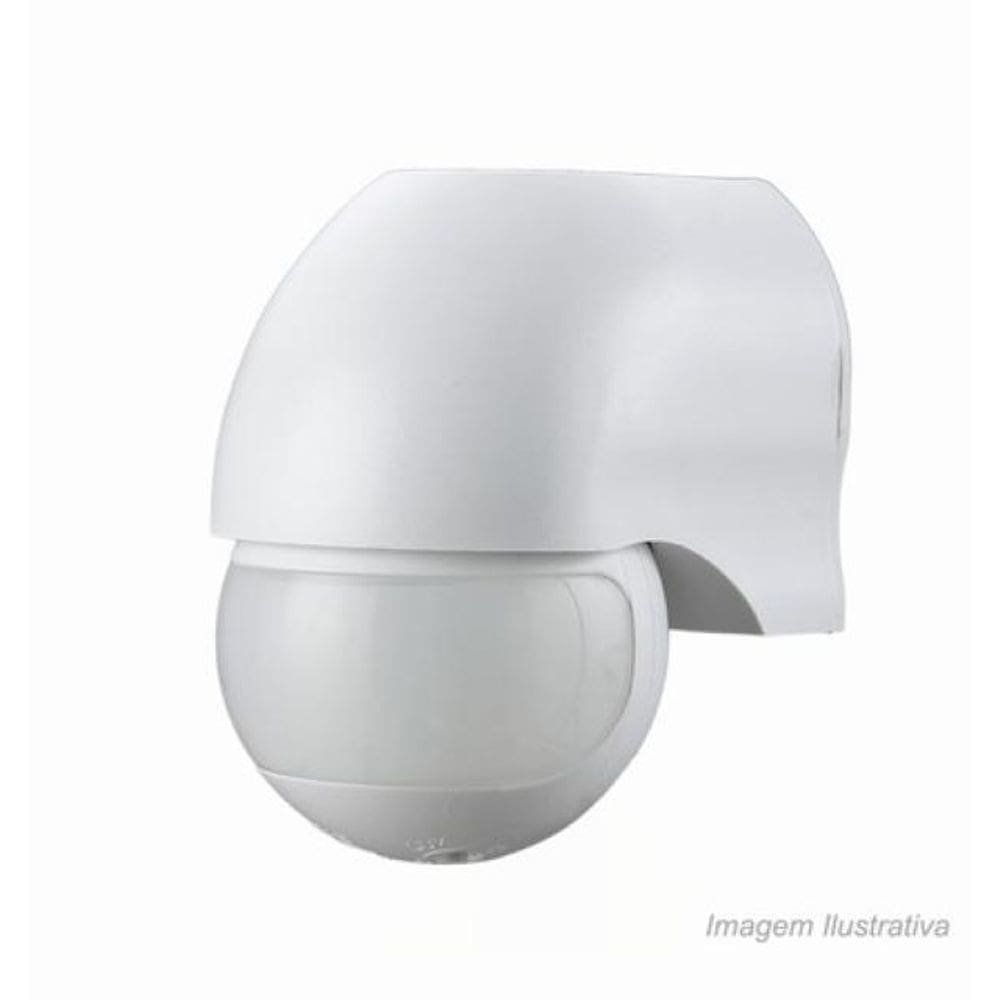 Sensor De Presença Bivolt Decorlux Sp0703 - 12 Metros Parede