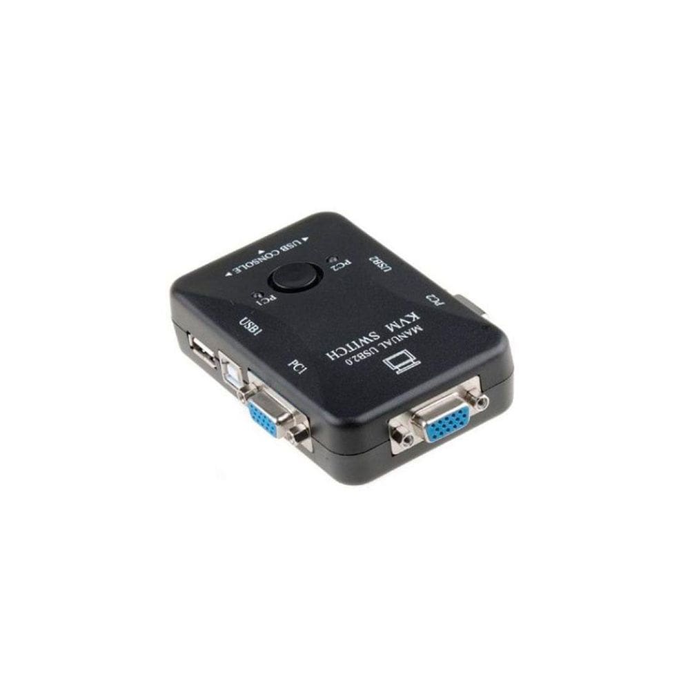Switch Para Monitor Kvm Gv Vga 2-Portas - Kvm.02P