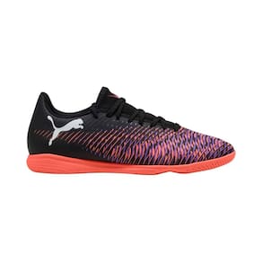 Chuteira Futsal Future 8 Play 108379-01 - Preto/Laranja 42