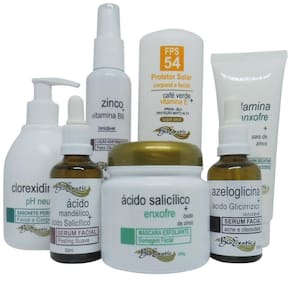 Kit Facial Para Controle Da Acne Acne Control Bioexotic